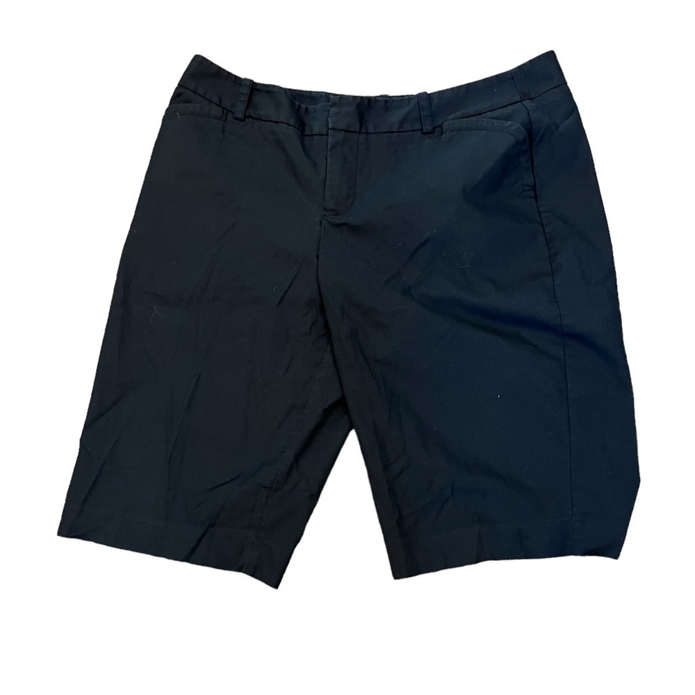 MOSSIMO Black Mid Length Mid Rise Bermuda Short 10